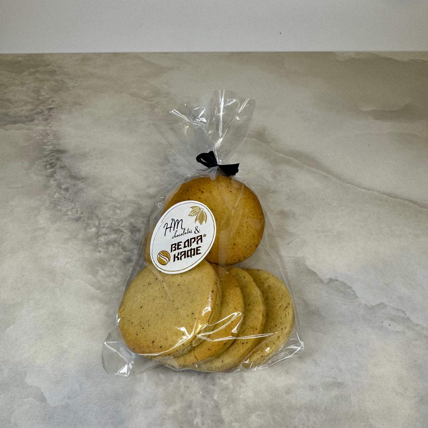 Coffee-Infused Shortbread Cookies