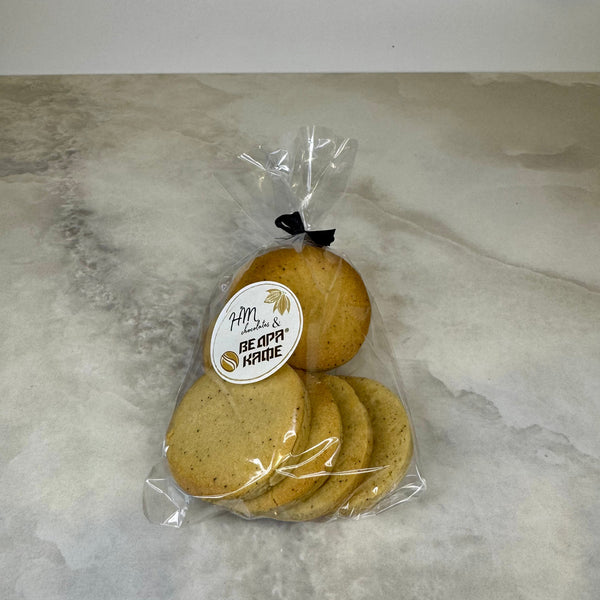 Coffee-Infused Shortbread Cookies